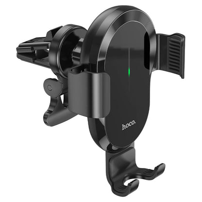 HOCO CA105 Vezeték Nélküli Autós Töltő, 15W, 1.67A, Fekete