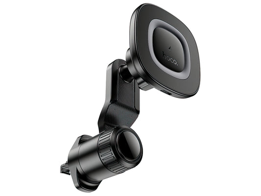 HOCO HW30 Vezeték nélküli Autós Töltő, 15W, 1.67A, Fekete