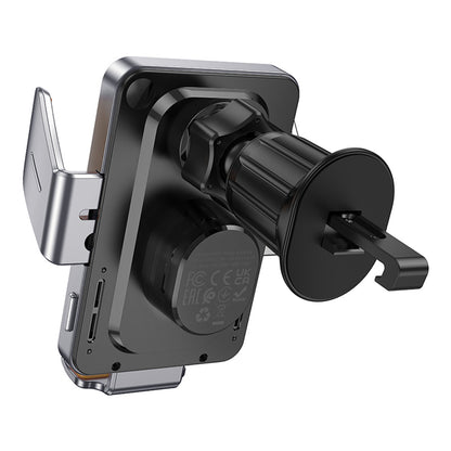 HOCO HW7 Vezeték nélküli Autós Töltő, 15W, 1.67A, Fekete