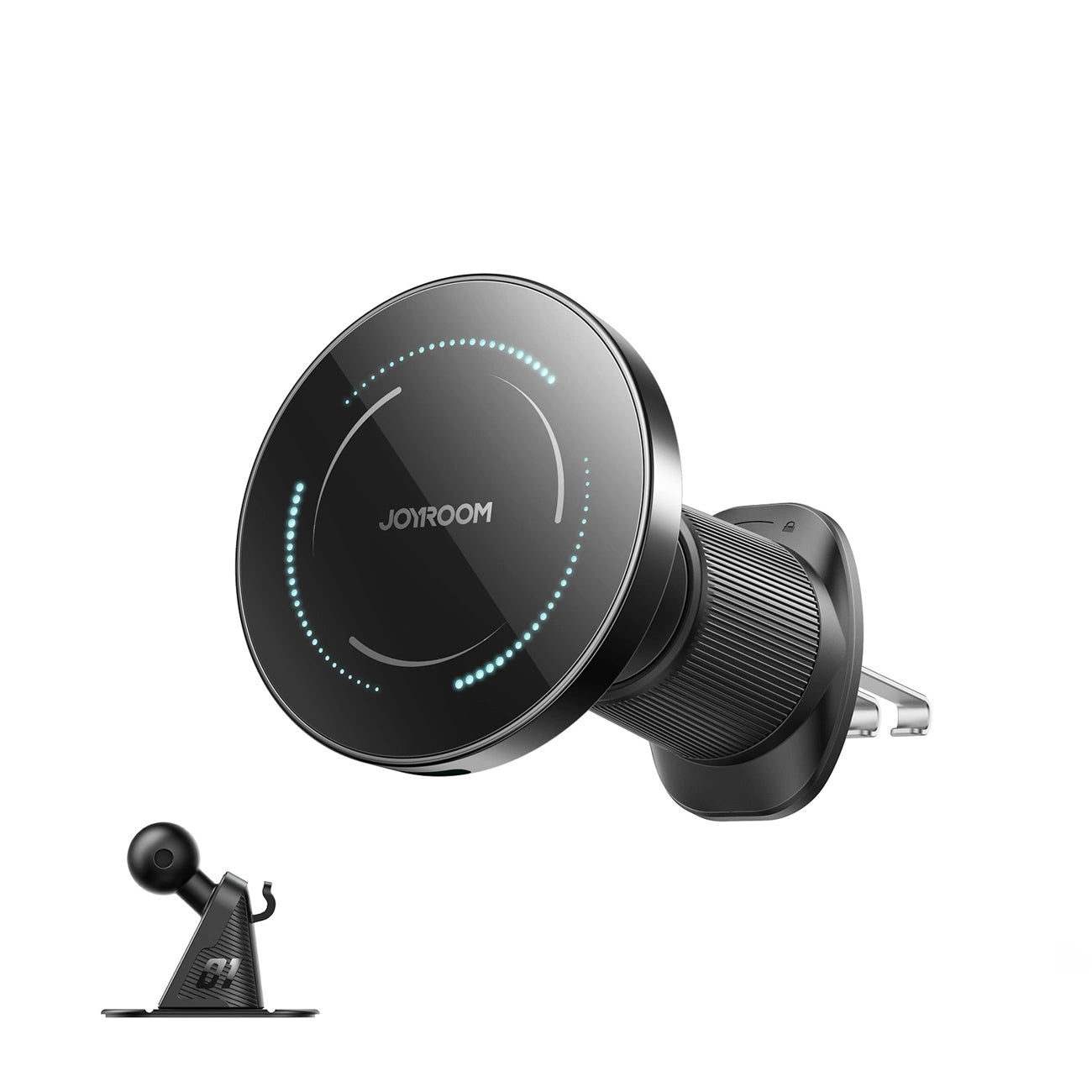 Joyroom JR-ZS502 vezeték nélküli autós töltő, 15W, 1.67A, Fekete