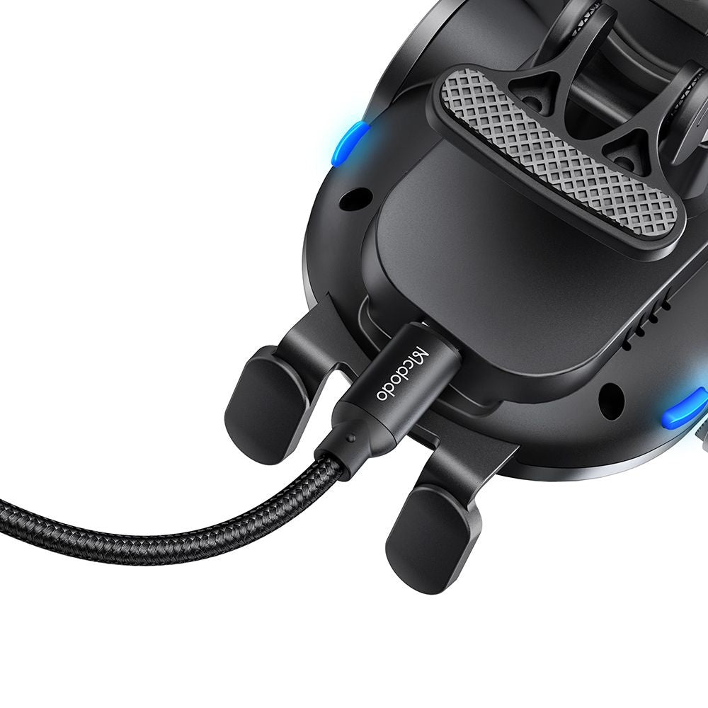 McDodo CH-1600 Vezeték nélküli Autós Töltő, 15W, 1.67A, Fekete