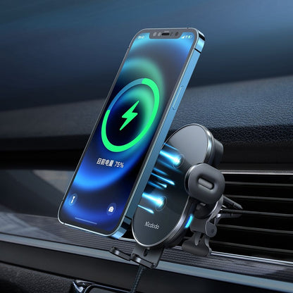 McDodo CH-1600 Vezeték nélküli Autós Töltő, 15W, 1.67A, Fekete