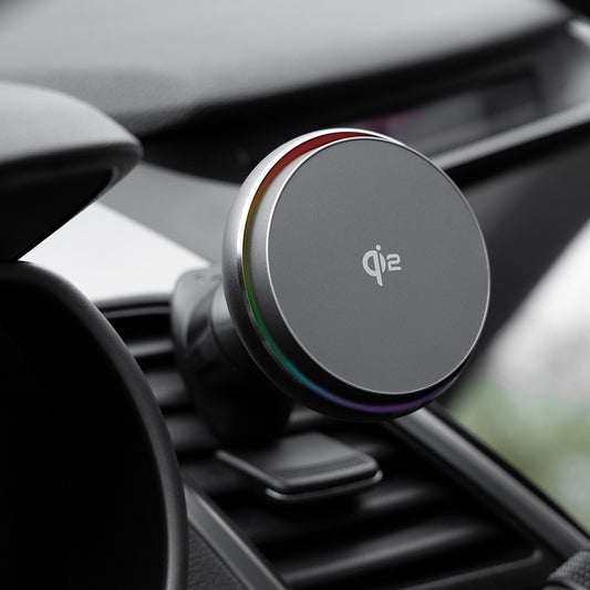 Proove Icecore Vezeték Nélküli Autós Töltő, 15W, 1.67A, Szürke WHIC15002003