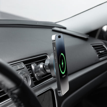 Proove Light Circle vezeték nélküli autós töltő, 15W, 1.67A, Fekete WHLC15010001