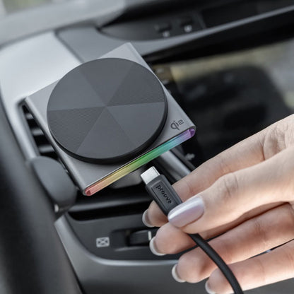 Wireless Autós Töltő Proove Neostorm, 15W, 1.67A, Szürke WHNS15002003