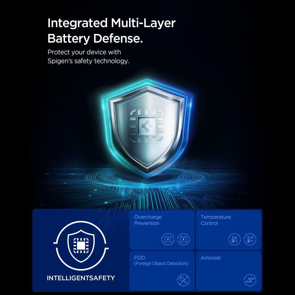 Spigen EV15MAQ Essential vezeték nélküli autós töltő, 15W, 1.67A, Fekete ACP10513