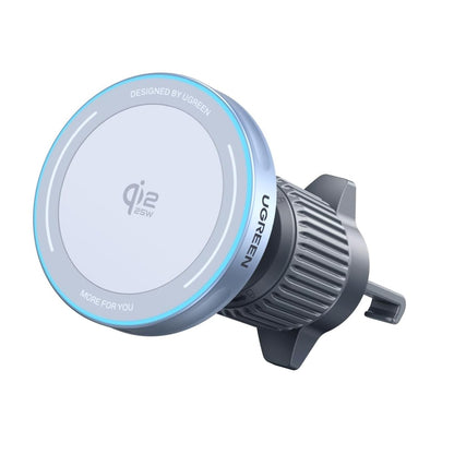 UGREEN W758 Vezeték Nélküli Autós Töltő, 25W, 1.67A, Kék