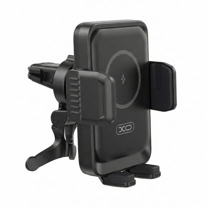 XO Design WX046 vezeték nélküli autós töltő, 15W, 1,67A, fekete