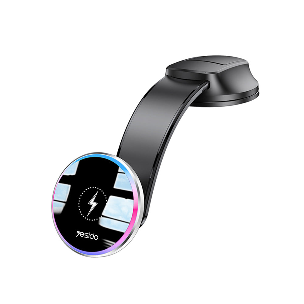 Yesido C292 vezeték nélküli autós töltő, 15W, 1.67A, Fekete
