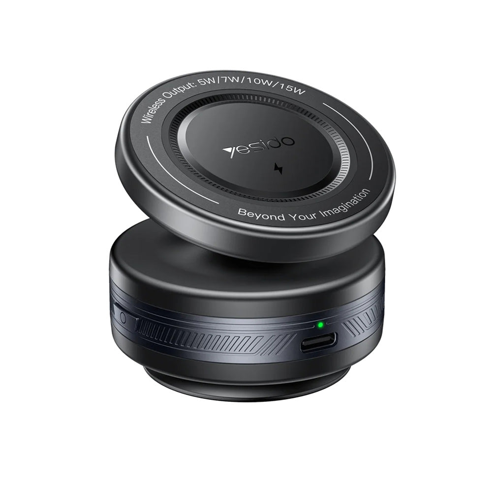 Yesido C310 Wireless Car Charger, 15W, 1.67A, Black