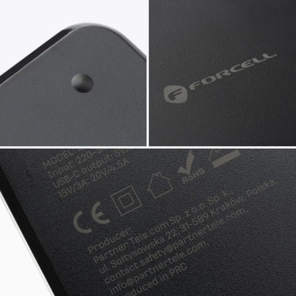 Forcell F-Energy E856 töltő, 65W, Fekete