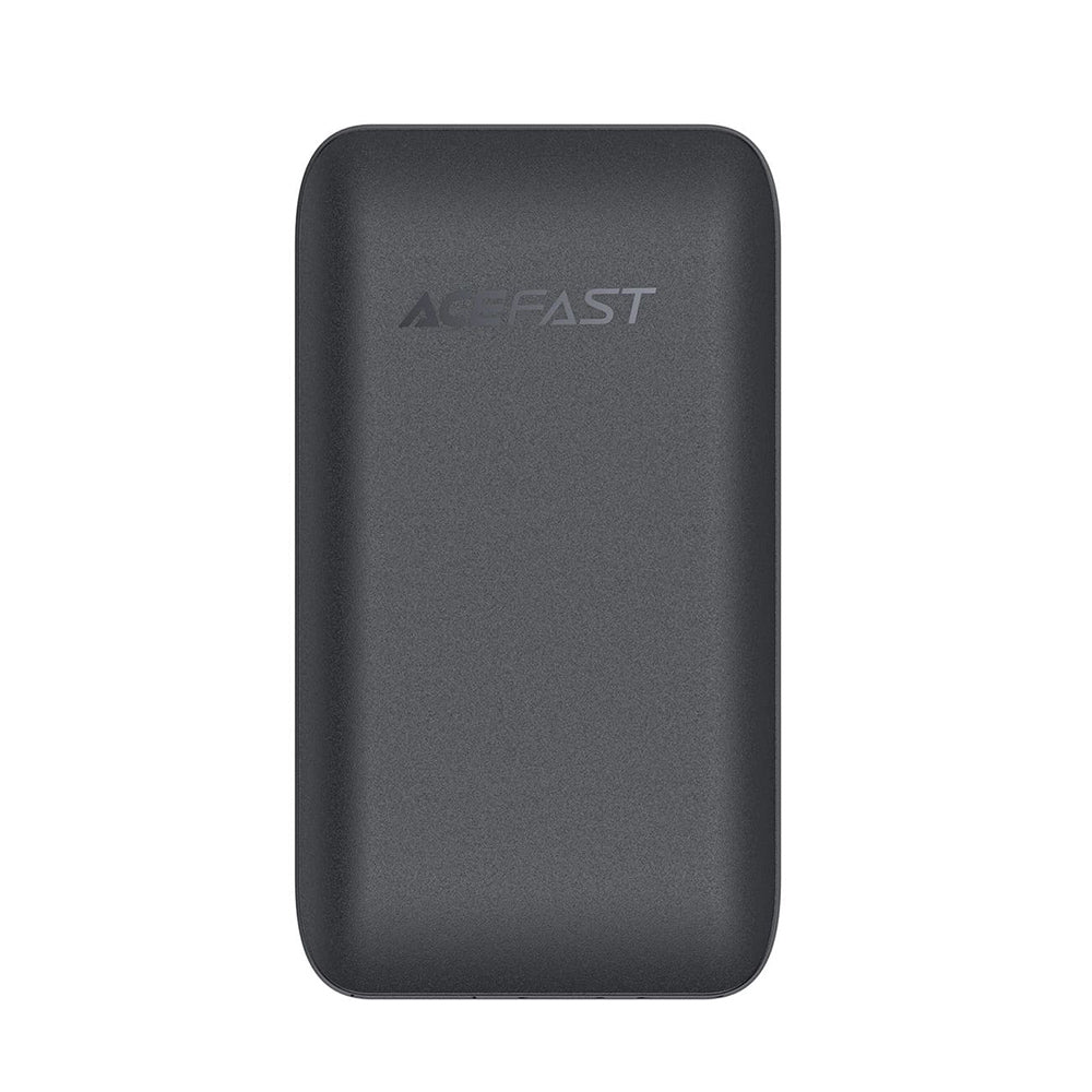 Acefast A100 hálózati töltő, 65W, 3.25A, 1 x USB-A - 2 x USB-C, Fekete