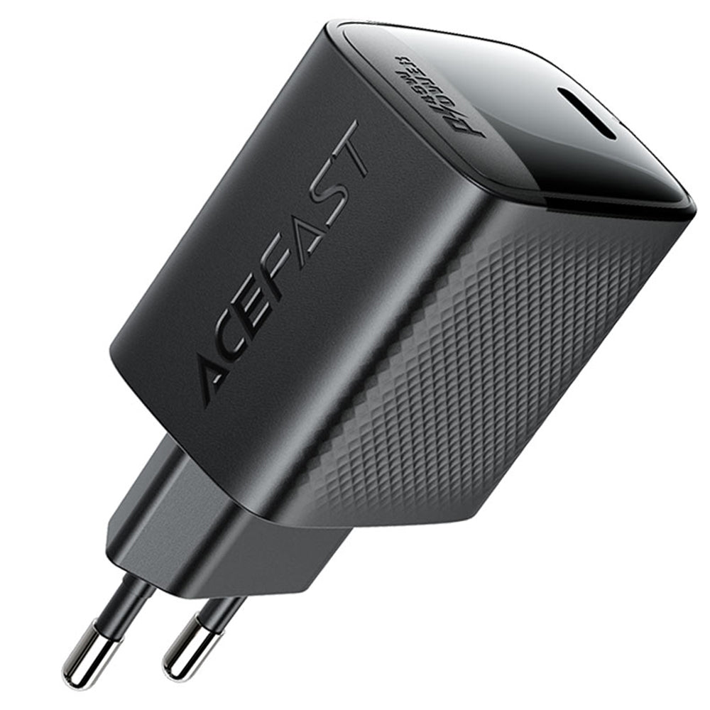 Acefast A112 hálózati töltő, 45W, 3A, 1 x USB-C, Fekete