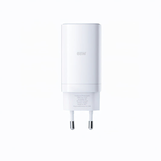 Allity hálózati töltő. ATC-01-65WACC Fast, 65W, 3.25A, 1 x USB-A - 2 x USB-C, Fehér