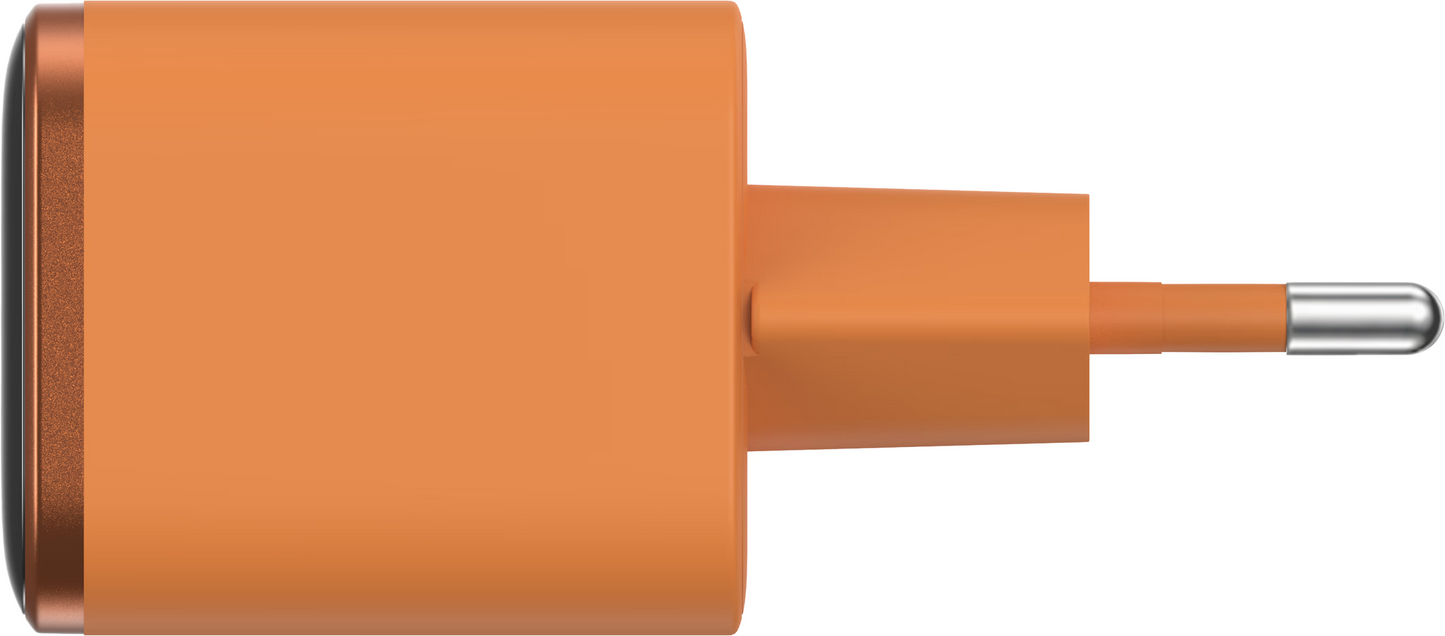 Anker Nano Display hálózati töltő, 45W, 3A, 1 x USB-C, Narancssárga A121DGO1