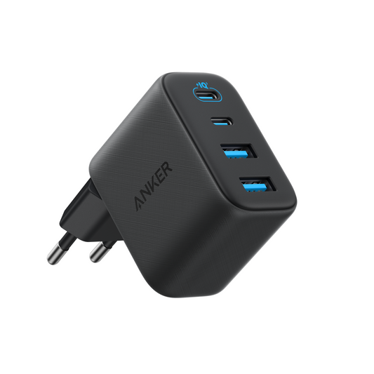Anker Zolo hálózati töltő, 50W, 3A, 2 x USB-A - 2 x USB-C, Fekete A121EG11