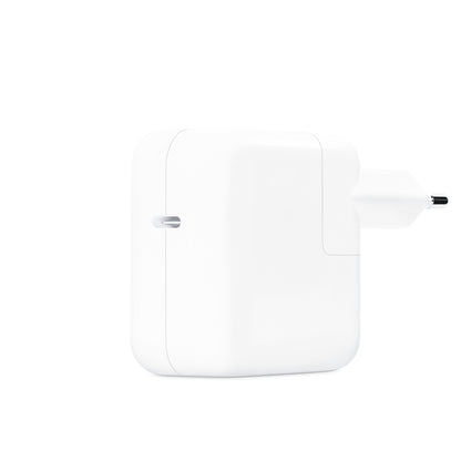 Apple Hálózati Töltő, 30W, 3A, 1 x USB-C, Fehér MW2G3ZM/A