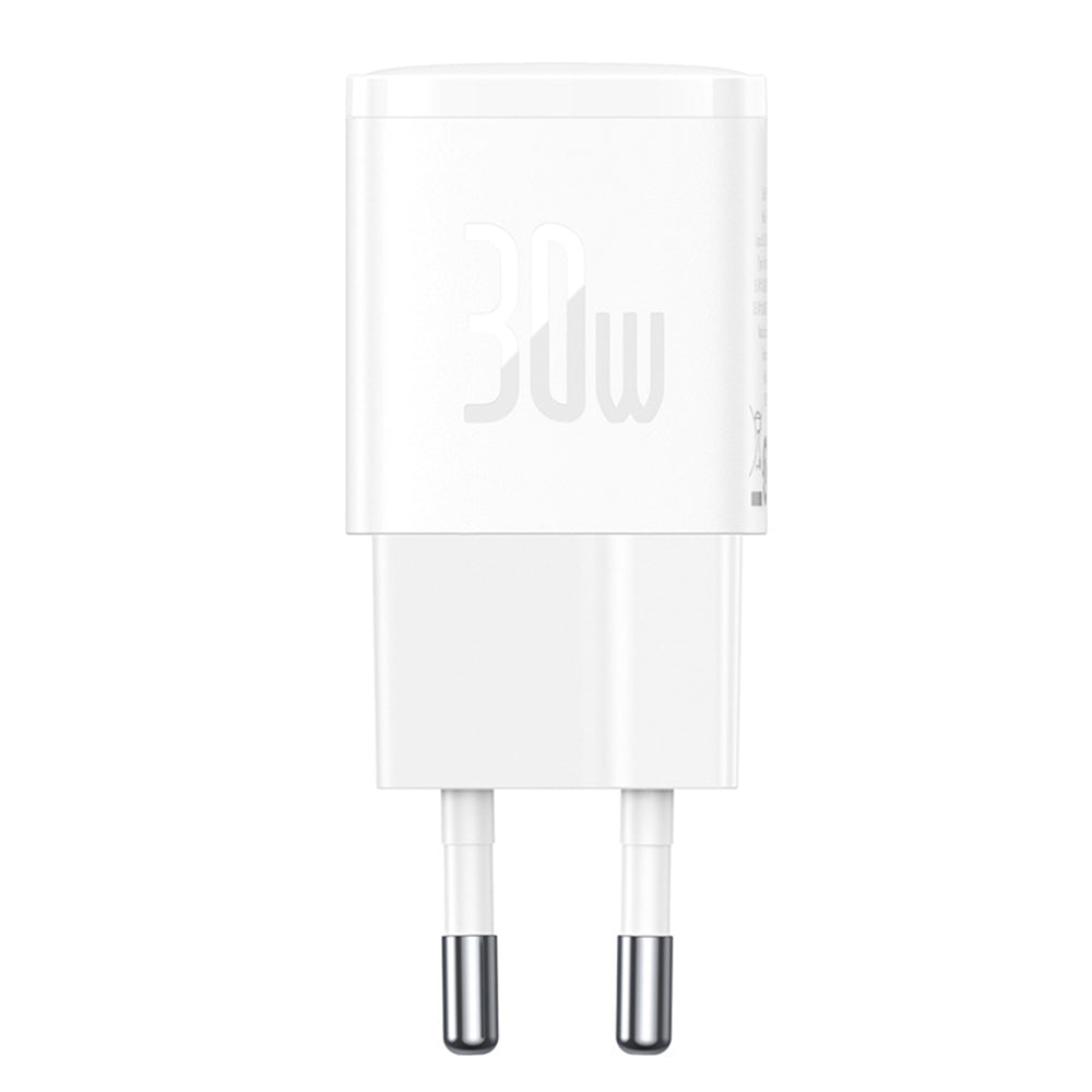 Baseus Cube Pro hálózati töltő, 30W, 3A, 1 x USB-C, Fehér CCXF000302
