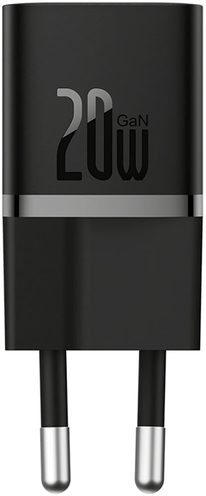 Hálózati töltő Baseus GaN5 Mini, 20W, 3A, 1 x USB-C, fekete CCGN0501010101 