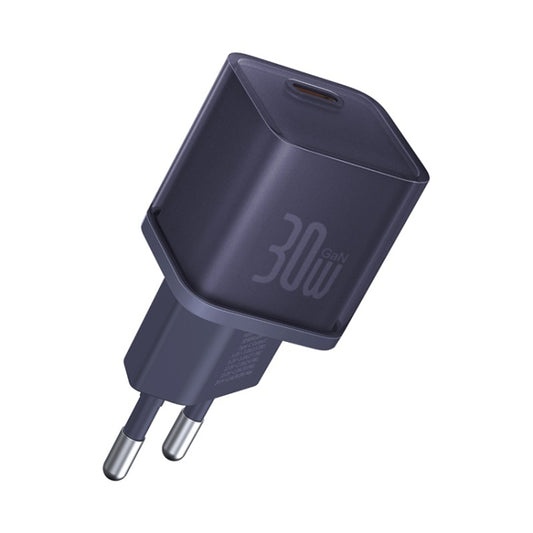 Baseus GaN5S hálózati töltő, 30W, 3A, 1 x USB-C, Lila P10162504523-00