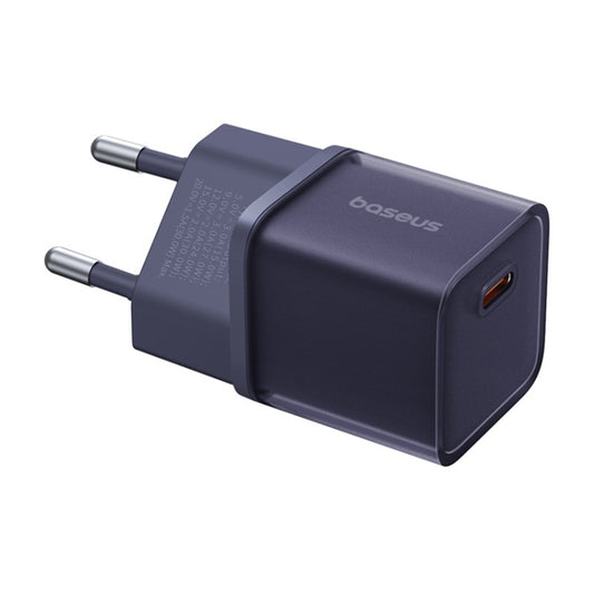 Baseus GaN5S hálózati töltő, 30W, 3A, 1 x USB-C, Lila P10162504523-00