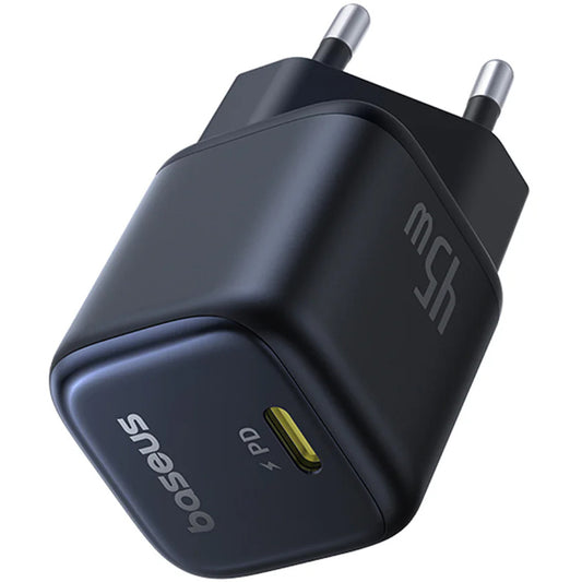 Incarcator Retea Baseus PicoGo, 45W, 3A, 1 x USB-C, Negru P10176800123-00