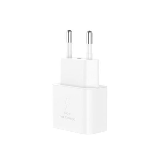 Hálózati töltő USB-C kábellel XO Design L167, 25W, 3A, 1 x USB-C, Fehér