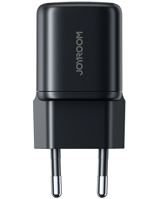 Joyroom JR-TG7 USB-C kábeles hálózati töltő, 33W, 3A, 1 x USB-A - 1 x USB-C, Fekete