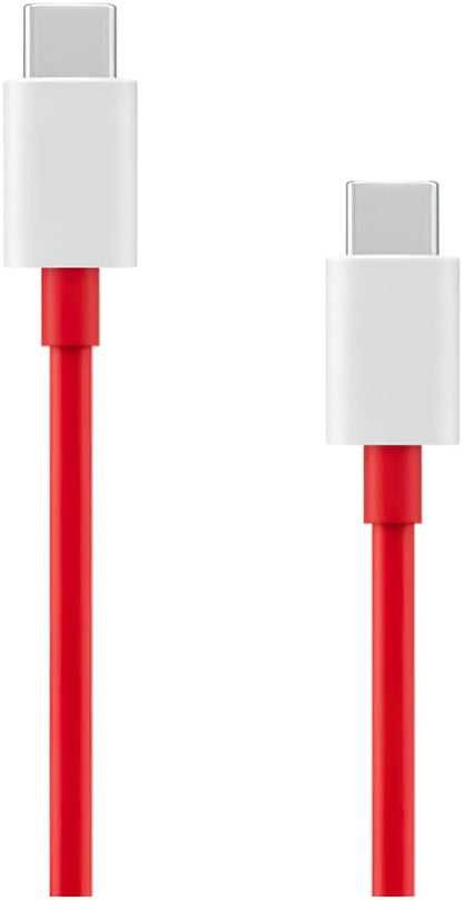 OnePlus OSABBCBBAE hálózati töltő USB-C kábellel, 120W, 7.3A, 1 x USB-A - 1 x USB-C, Fehér 5461100631