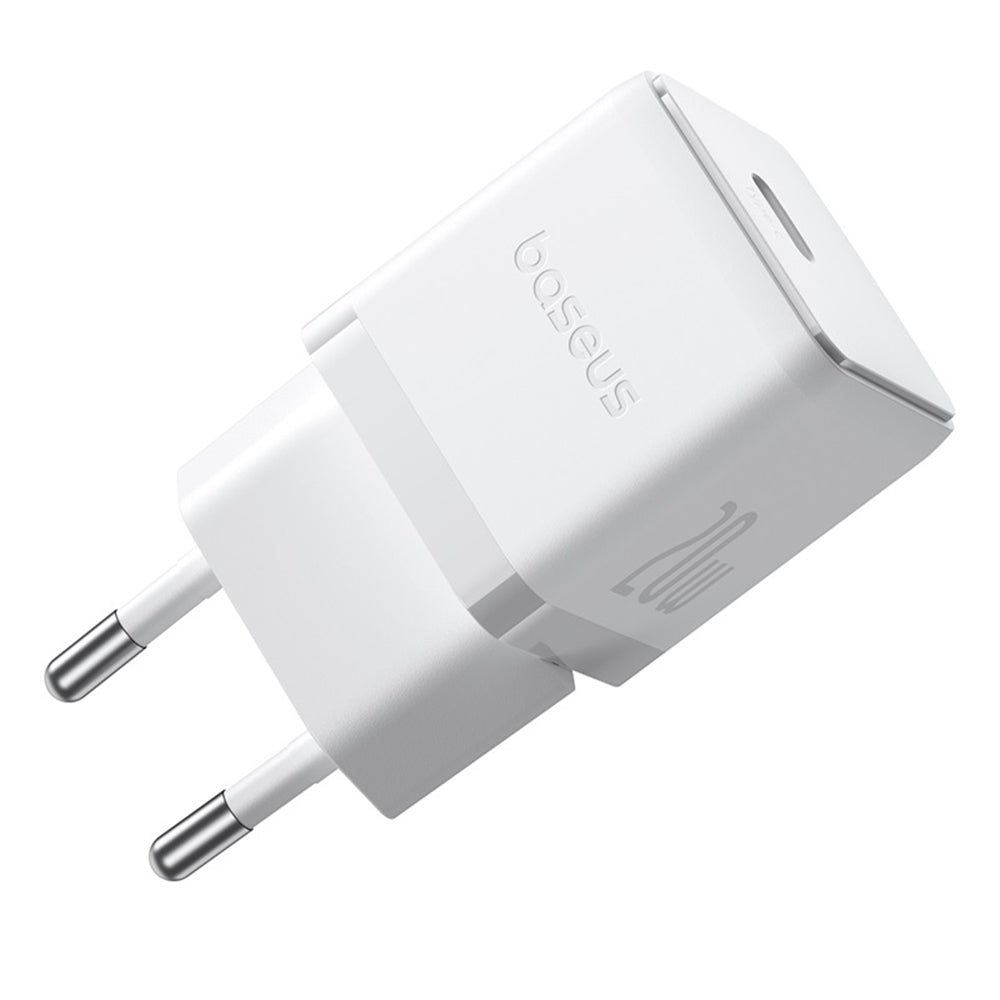 Baseus Palm USB-C kábel hálózati töltő, 20W, 3A, 1 x USB-C, Fehér P10111602213-01