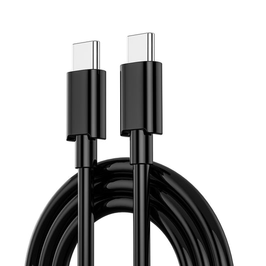 WiWu Wi-U002 hálózati töltő Lightning kábellel, 20W, 3A, 1 x USB-A - 1 x USB-C, Fekete