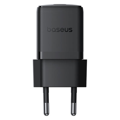 Baseus Palm USB-C hálózati töltő kábellel, 30W, 3A, 1 x USB-C, Fekete P10111605113-01
