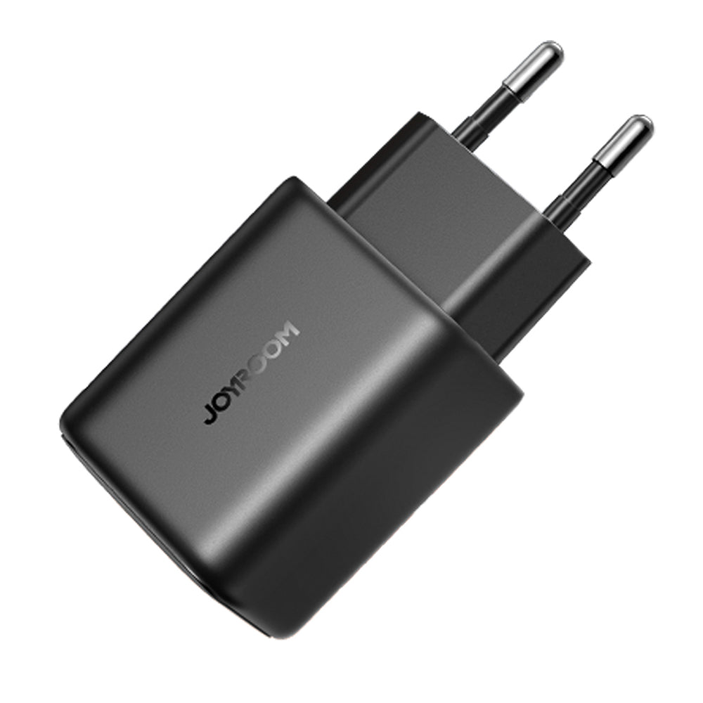 Hálózati töltő USB-C kábellel Joyroom JR-TCF23, 25W, 3A, 1 x USB-C, Fekete