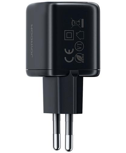 Hálózati töltő Lightning kábellel Joyroom JR-TG7, 33W, 3A, 1 x USB-A - 1 x USB-C, Fekete