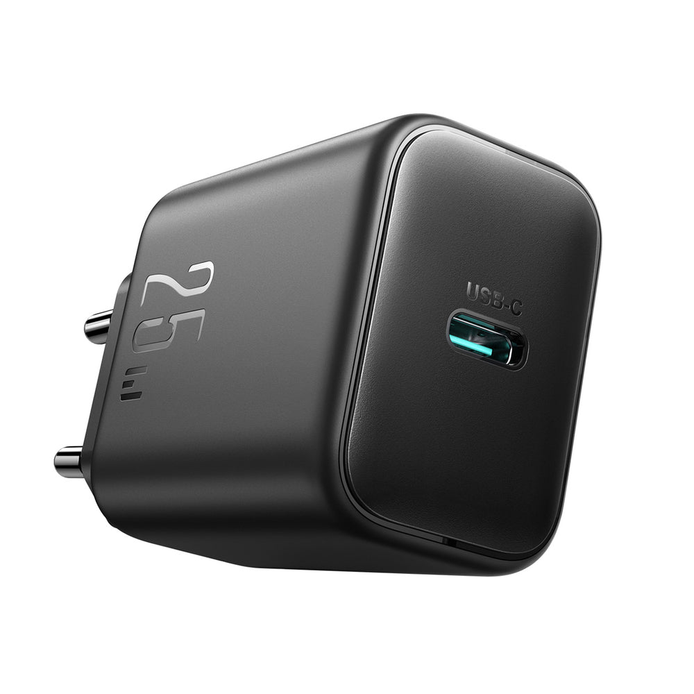 Hálózati töltő USB-C kábellel Joyroom JR-TCF23, 25W, 3A, 1 x USB-C, Fekete