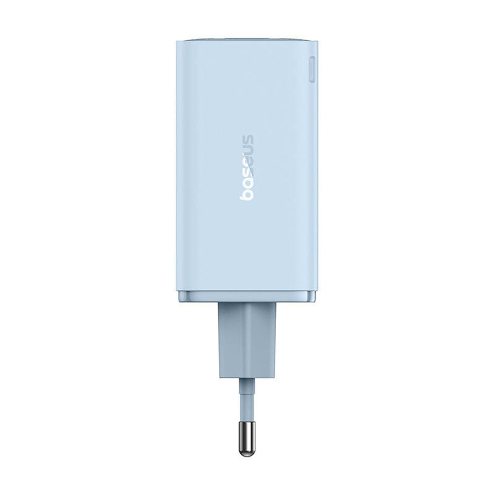 Hálózati töltő USB-C kábellel Baseus GaN6 Pro, 65W, 3.25A, 2 x USB-A - 2 x USB-C, Kék E0121D00