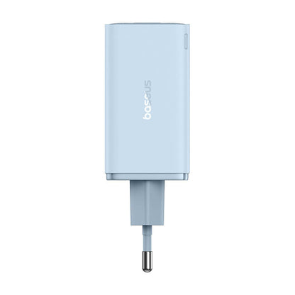 Hálózati töltő USB-C kábellel Baseus GaN6 Pro, 65W, 3.25A, 2 x USB-A - 2 x USB-C, Kék E0121D00