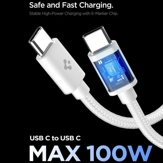 Spigen EE451EU Essential USB-C hálózati töltő, 45W, 3A, 1 x USB-C, fehér ACH09473
