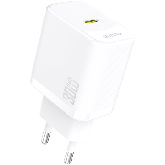 Dudao A27P hálózati töltő, 30W, 3A, 1 x USB-C, Fehér