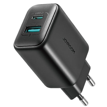 Joyroom JR-TCF13 Hálózati Töltő, 25W, 3A, 1 x USB-A - 1 x USB-C, Fekete