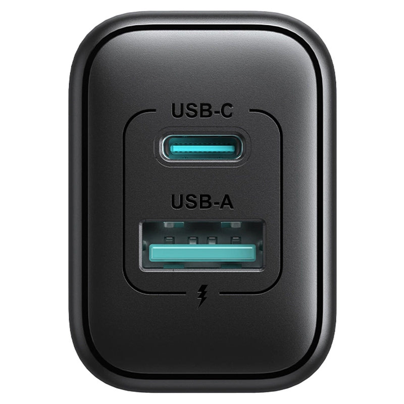 Joyroom JR-TCF13 Hálózati Töltő, 25W, 3A, 1 x USB-A - 1 x USB-C, Fekete