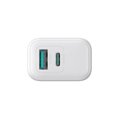 Joyroom JR-TCF21 hálózati töltő, 20W, 3A, 1 x USB-A - 1 x USB-C, fehér