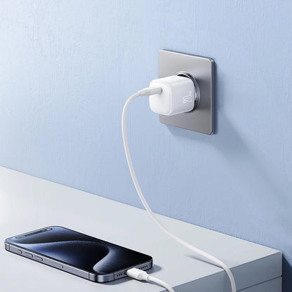 Joyroom JR-TCG08 hálózati töltő, 20W, 3A, 1 x USB-C, Fehér
