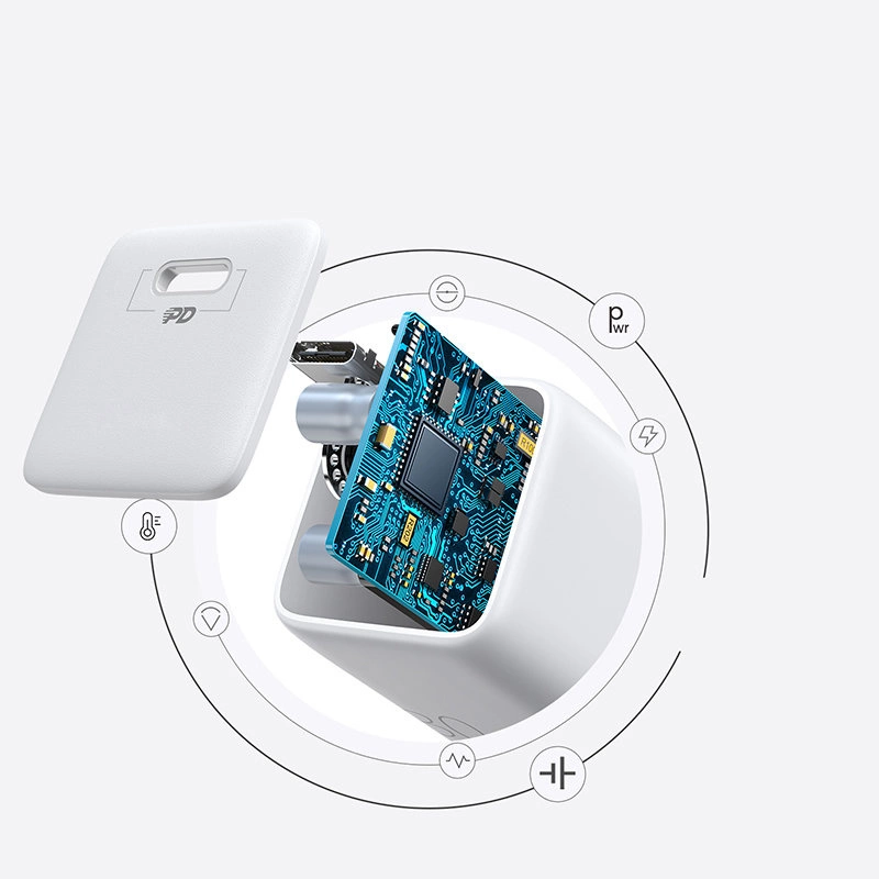 Joyroom L-P251 hálózati töltő, 25W, 3A, 1 x USB-C, Fehér