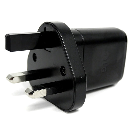 LG UK hálózati töltő, 6W, 1,2A, 1 x USB-A, Fekete MCS-01UR