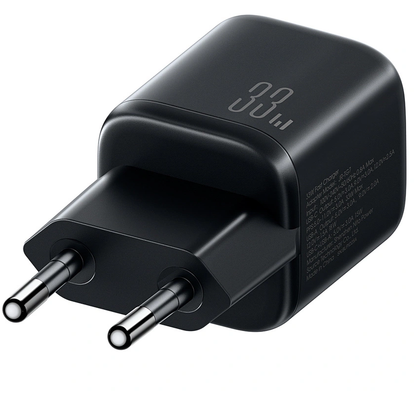 Joyroom JR-TG7 hálózati töltő, 33W, 3A, 1 x USB-A - 1 x USB-C, Fekete