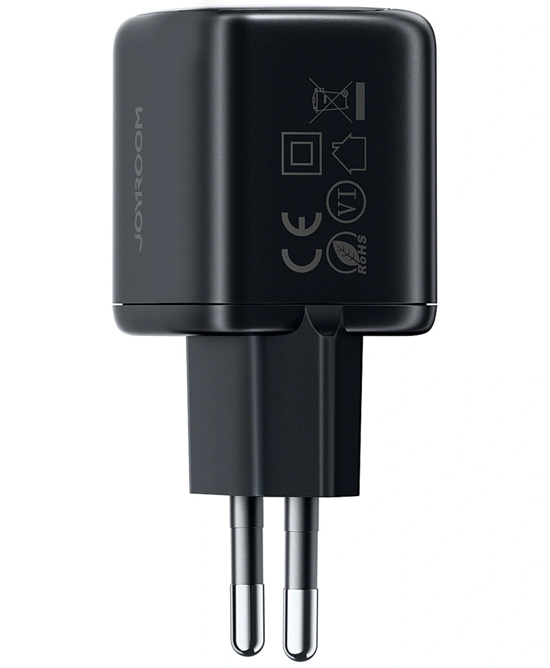 Joyroom JR-TG7 hálózati töltő, 33W, 3A, 1 x USB-A - 1 x USB-C, Fekete
