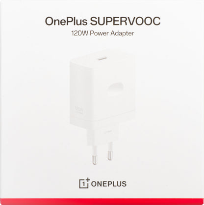 OnePlus hálózati töltő, 120W, 1 x USB-A, Fehér