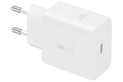 Samsung Network Charger, 45W, 4.05A, 1 x USB-C, White EP-T4511NWEGEU