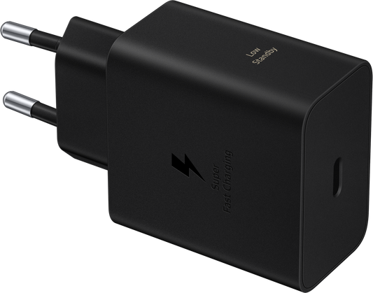 Samsung hálózati töltő, 60W, 3A, 1 x USB-C, Fekete EP-T6010NBEGWW